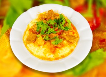 Sahanda Pastırmalı Yumurta